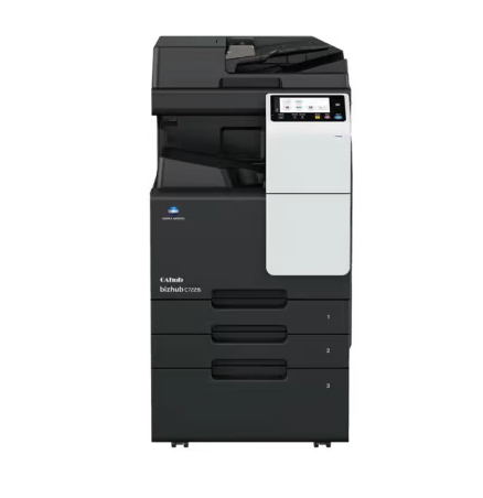 柯尼卡美能達(dá)/KONICAMINOLTA C7222i  多功能一體機(jī) 彩色激光 打印 復(fù)印 掃描 雙面自動(dòng)輸稿器+雙紙盒